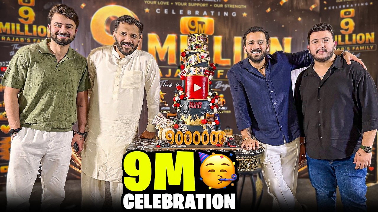 Grand Celebration of 9Million Subscribers😍Revealing my success secret🙏🏻