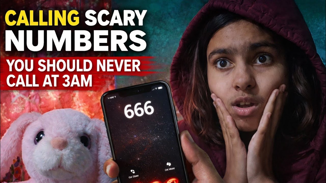 Calling Scary Numbers You Should NEVER Call at 3 AM 😱 | Real Horror Calls | 3AM Challenge