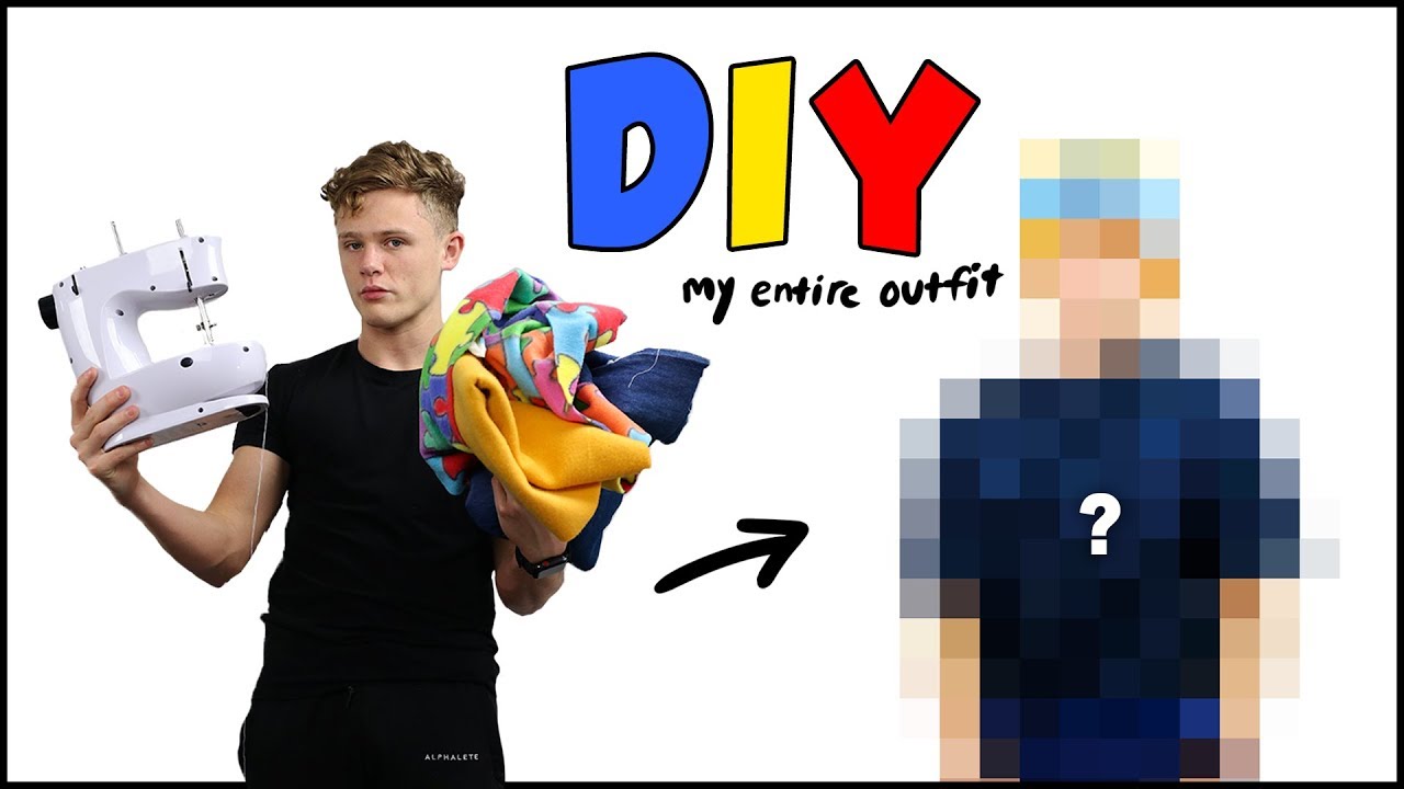 I DIY'd my entire outfit today