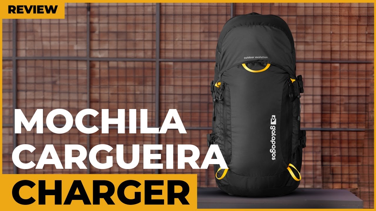 Mochila Cargueira Charger | A favorita entre os viajantes mais experientes