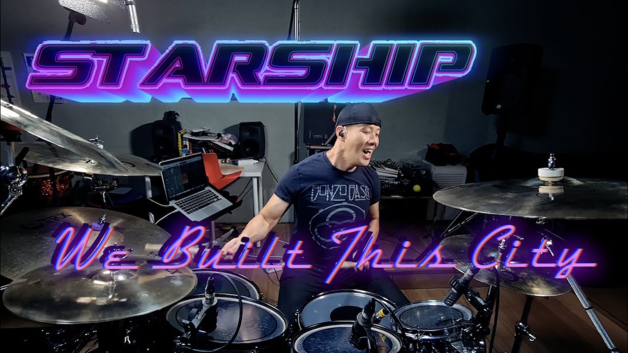 Starship - We Built This City (Brandon Khoo Drum Cover)