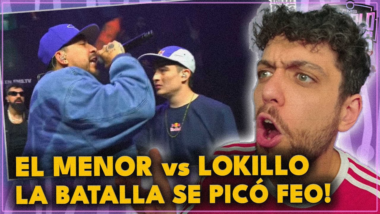 😱 EL MENOR vs LOKILLO 😱 BATALLÓN! PERO SE ENOJÓ DE MÁS EL MENOR? 🤔