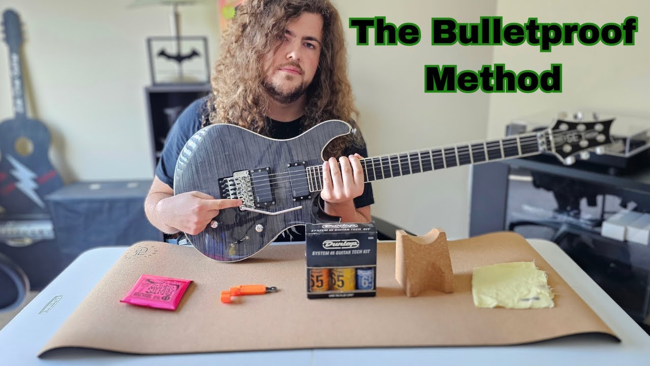 The Fast, Safe, & Easy Way To Restring A Floyd Rose Guitar
