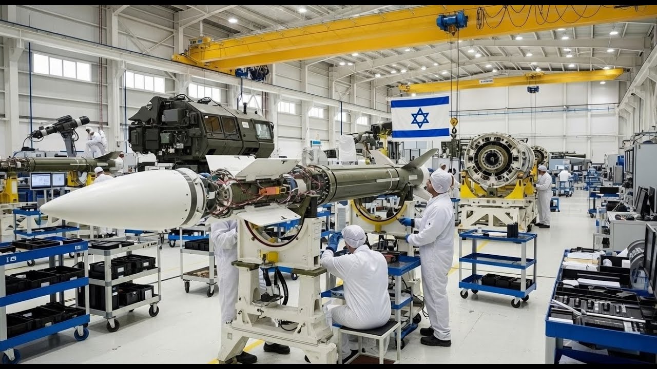 Inside the Iron Dome Factory | How Israel Builds the World’s Most Advanced Missile Defense