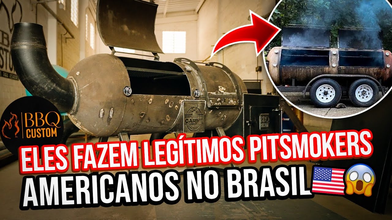 COMO FABRICAR UM PITSMOKER (E ONDE COMPRAR) | BBQ CUSTOM EQUIPAMENTOS