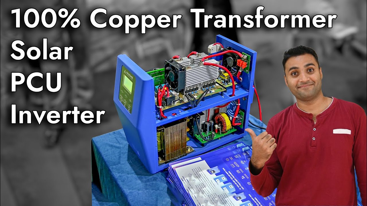 Best Copper Transformer Solar PCU Inverter In India | Ashapower Solar Inverter