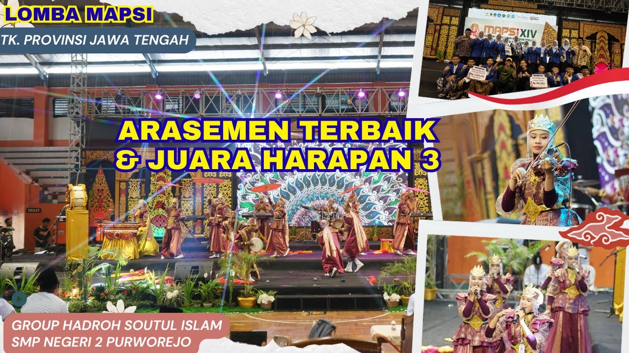 ARASEMEN MUSIK TERBAIK CABANG REBANA MAPSI 2025 II Rebana Modern SMP NEGERI 2 PURWOREJO