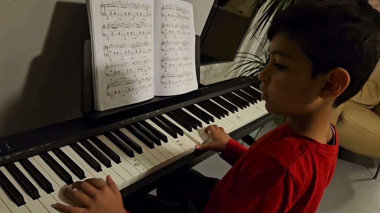 پیانونواز، قطعه والس شوپن، پیانیست ۱، valse chopin