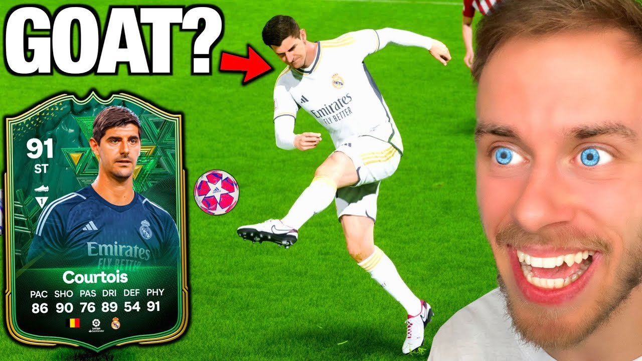 EA hat Thibaut Courtois zum STÜRMER gemacht!! 😱
