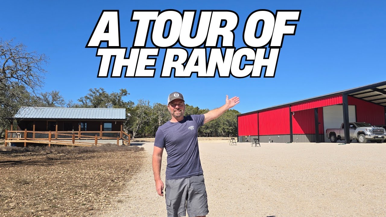 A tour of our Texas hill country ranch.