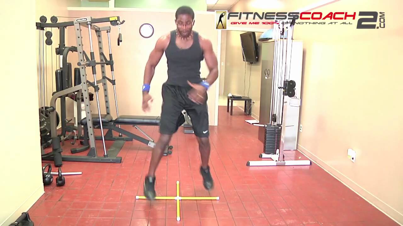 Donovan Green fitness trainer/ coach as seen on Dr. Oz T.V teaches fun athletic fat burning drills