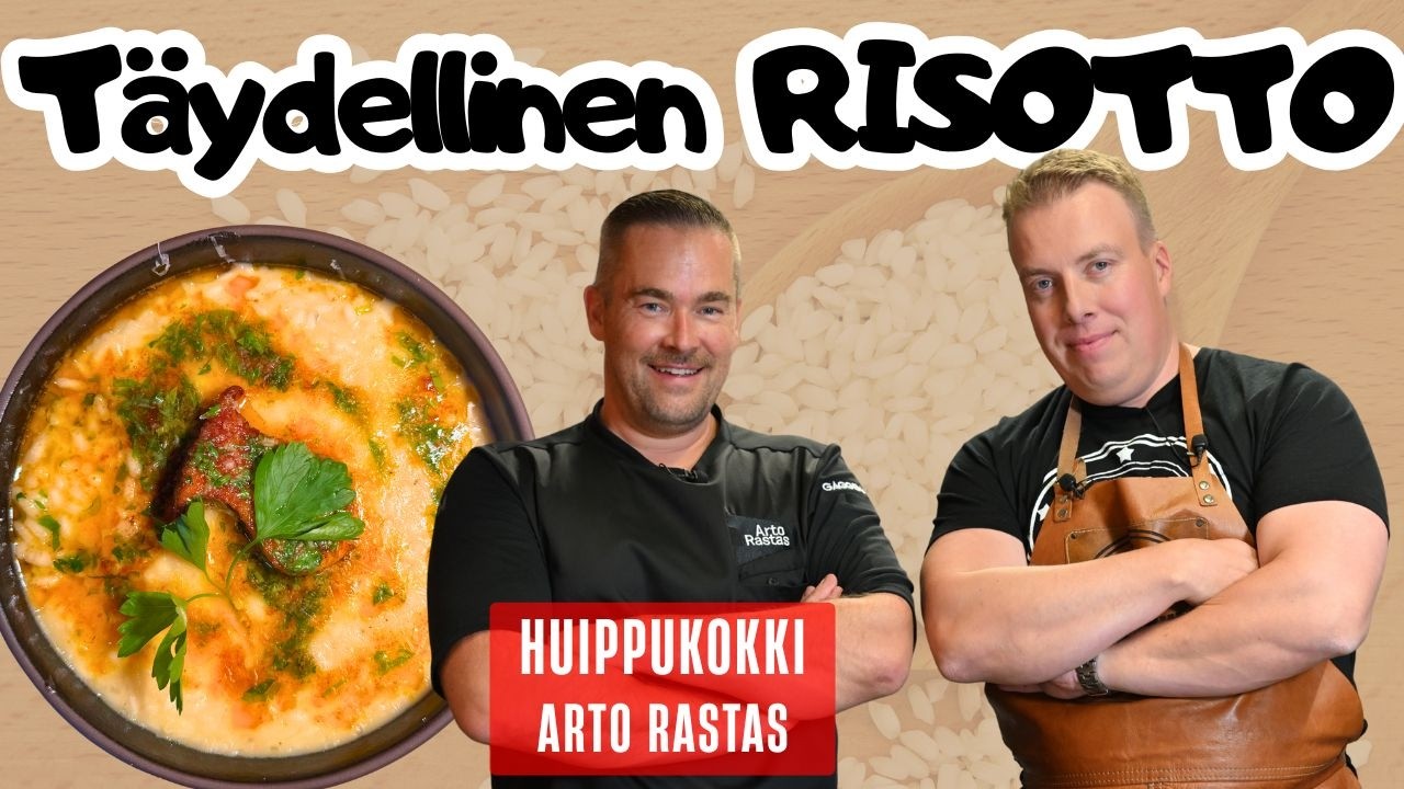 Täydellisen risoton ABC by michelin-kokki Arto Rastas