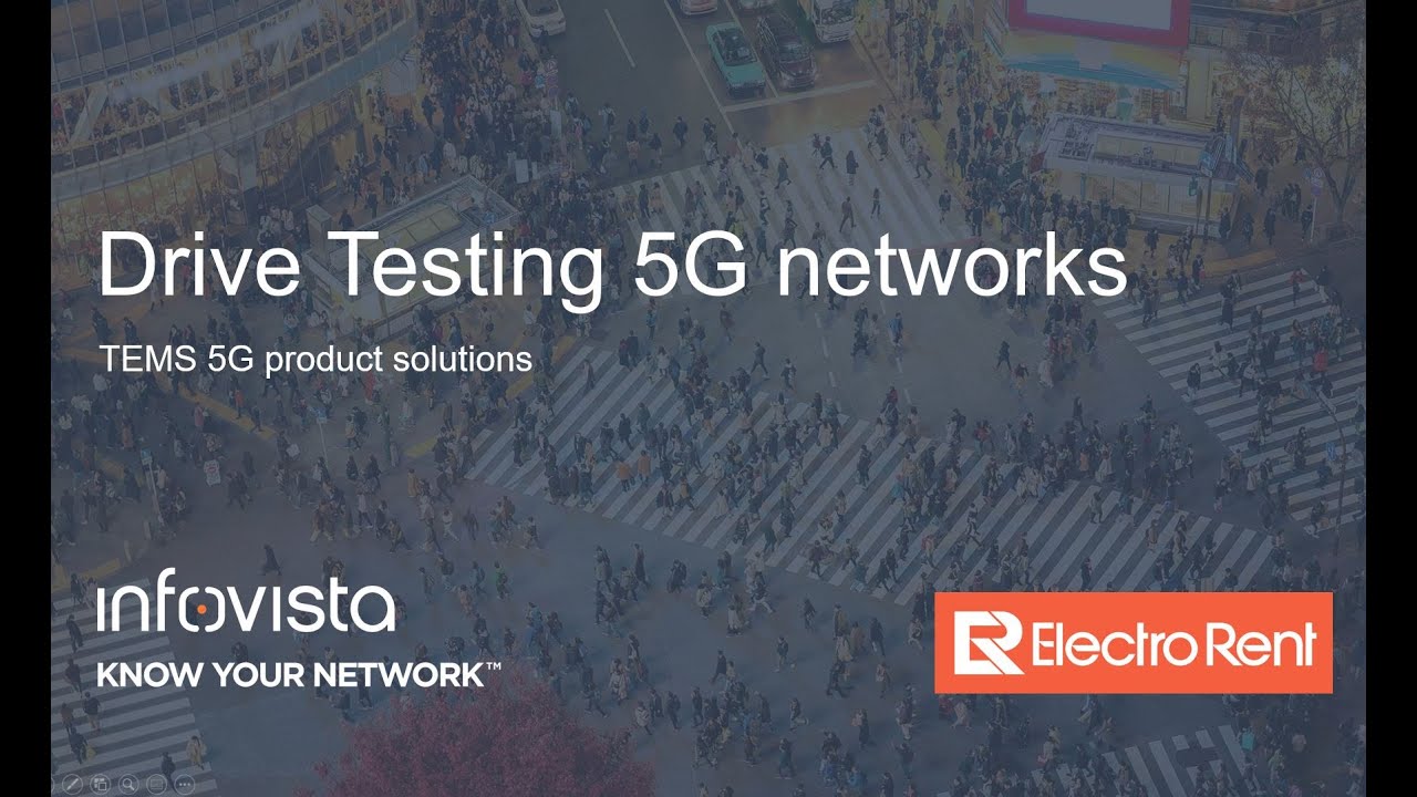 Drive Testing  How to test live 5G Networks