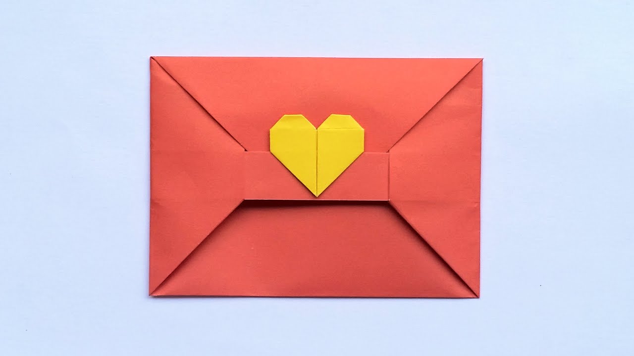 Cómo hacer sobres navideños - Tarjetas de invitación navideñas - Sobre de papel doblado | SOBRES