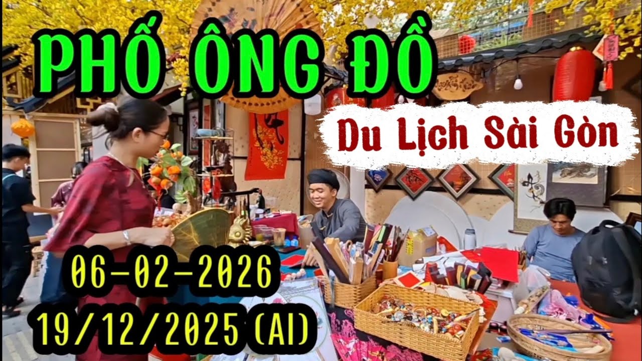 PHỐ ÔNG ĐỒ NGÀY CẬN TẾT - DU LỊCH SÀI GÒN  #phoongdo #Dulichsaigon #ThamquanTphcm  #Tinnhanh