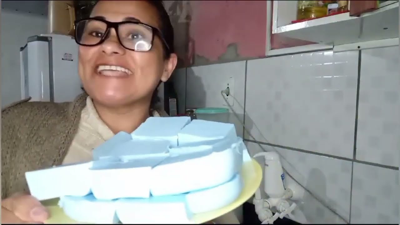 Multipliquei um Sabão de apenas 1 real em vários pedaços #multiplicar #Sabão #baratinho
