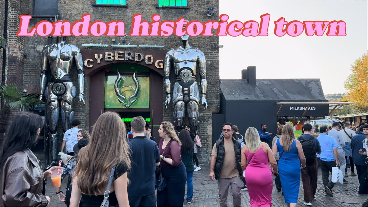 Walking in Camden town London