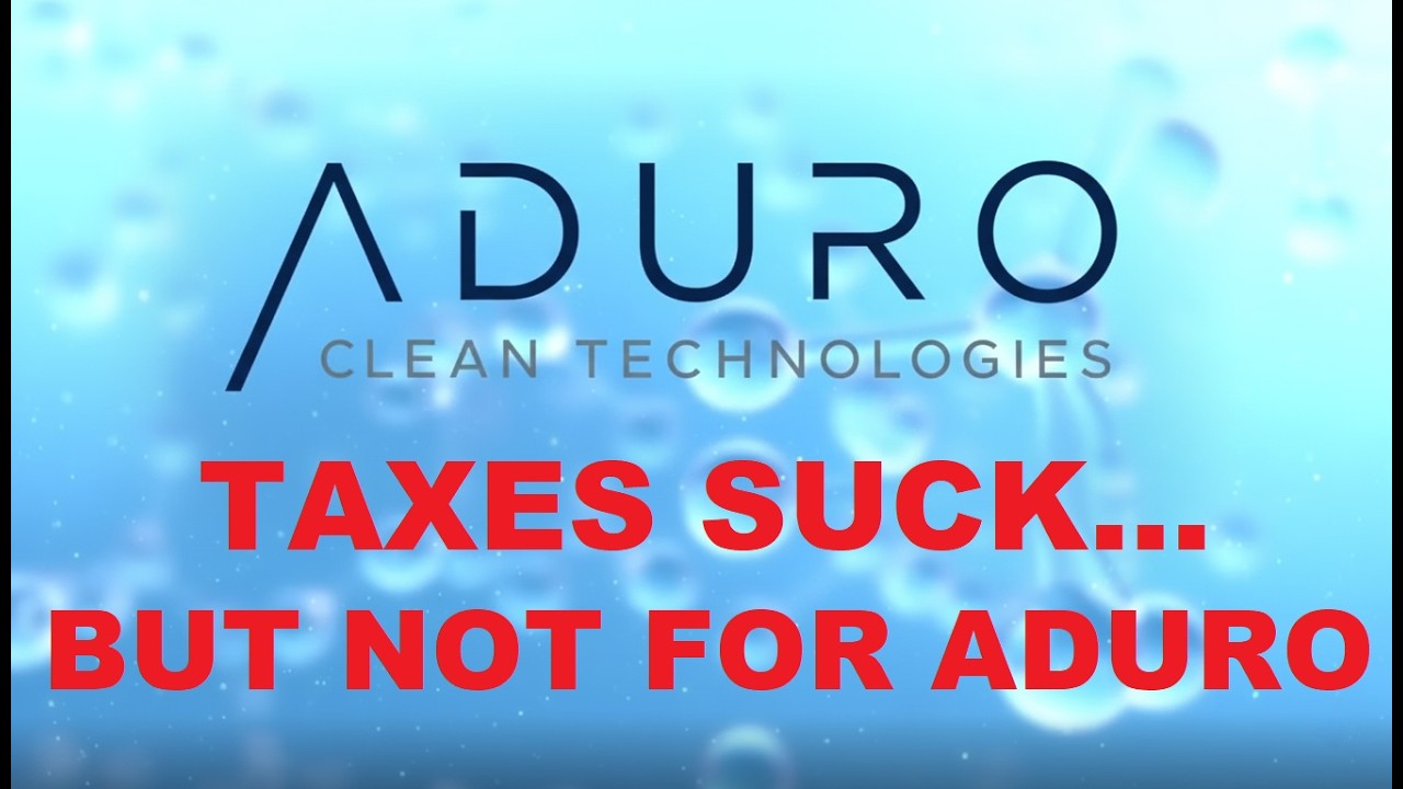 How Dutch Plastics Taxes Will Make Aduro's Profits EXPLODE $ADUR