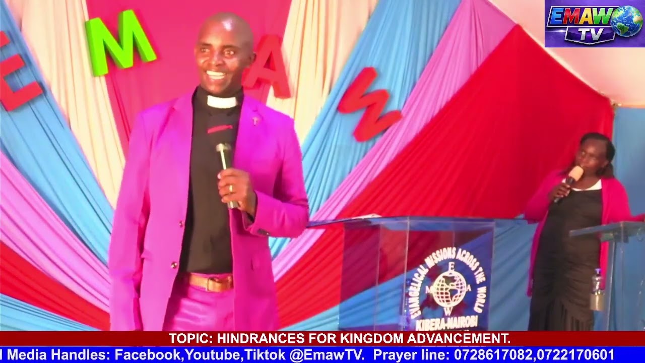 HINDRANCES OF KINGDOM ADVANCEMENT BY PST PATRICK MUNGELI