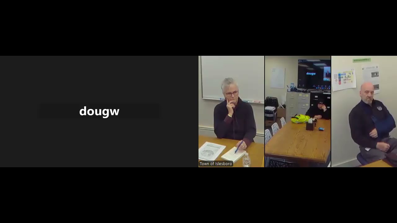 SB Mtg with Waldo County Commissioner 01/28/26