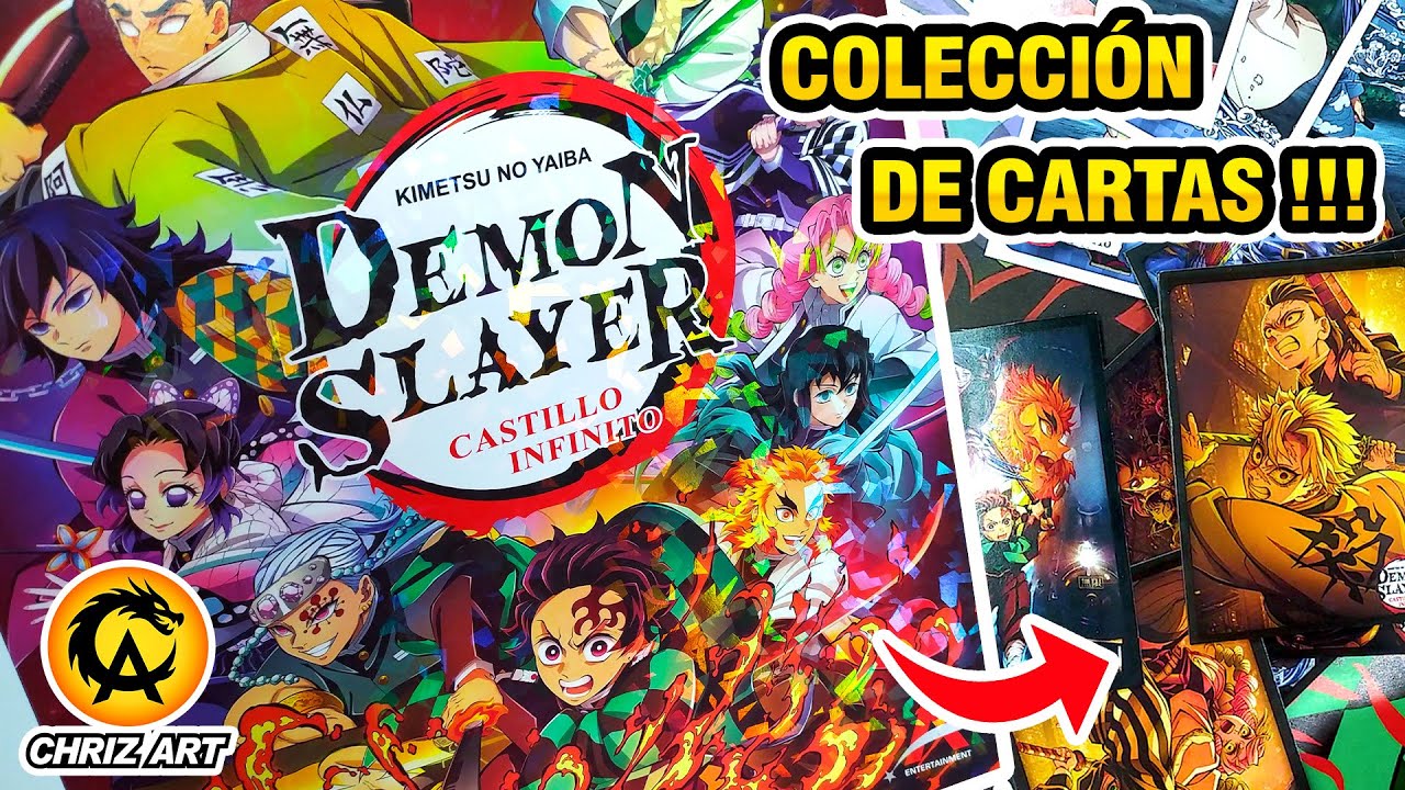 👺 UNBOXING KIMETSU NO YAIBA CARTAS DEMON SLAYER FULL COLECCION EDITORIAL ENTERTAINMENT | CHRIZ ART