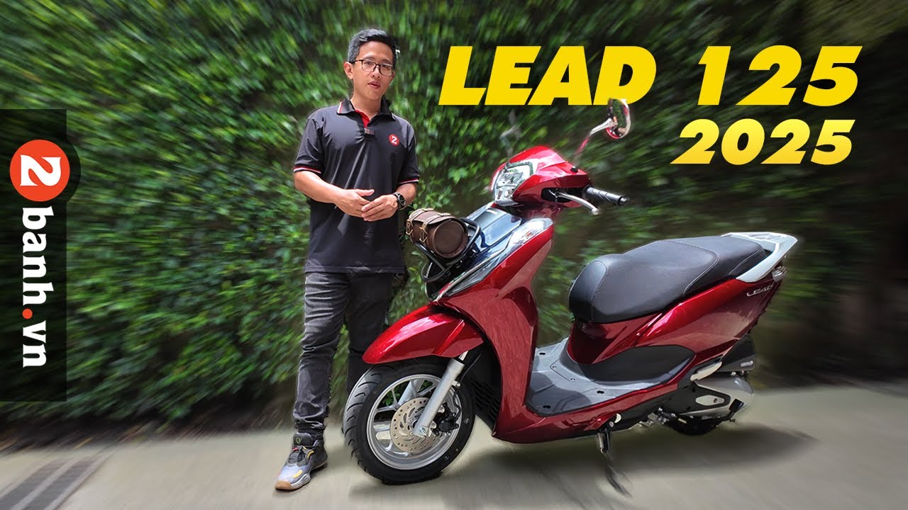 Cận cảnh Honda LEAD 125 2025: thay đổi ngoại hình,thêm  trang bị, kèm giá bán siêu hấp dẫn | 2banh