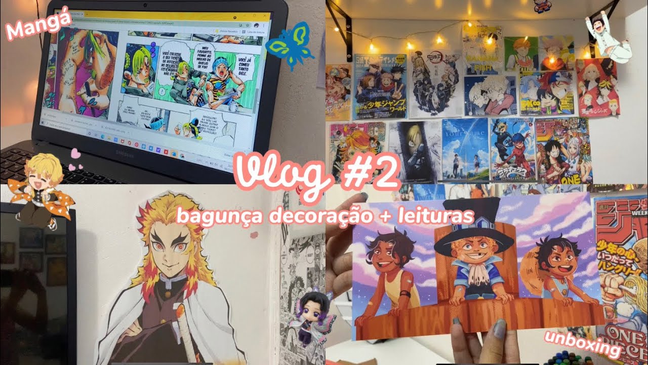 Vlog #2 - unboxing, tutorial personagem em tamanho real + jojo leitura