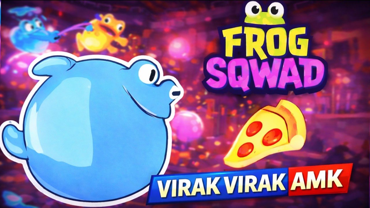 Frog Sqwad Türkçe Gameplay | Ekiple Kaos & Komik Anlar!