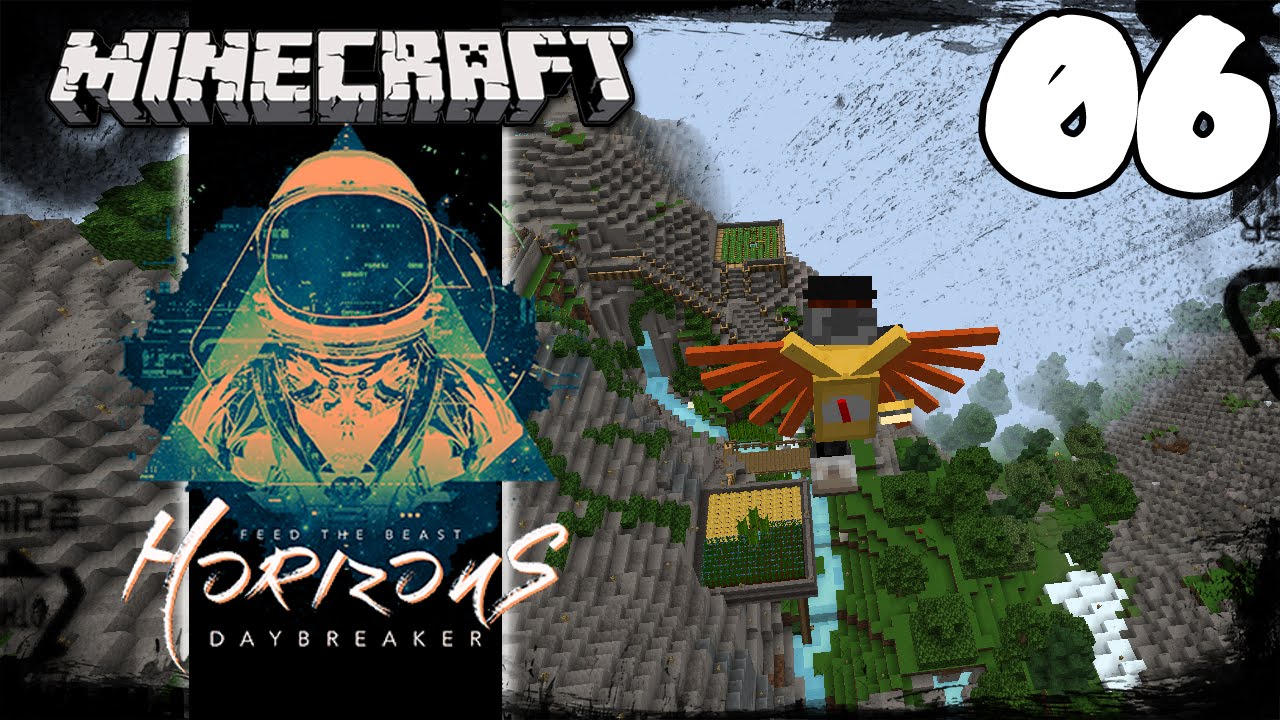 Minecraft Mods FTB Horizons Daybreaker | 06 | Flax Beard's Steam Power! (Primus Modded Server)