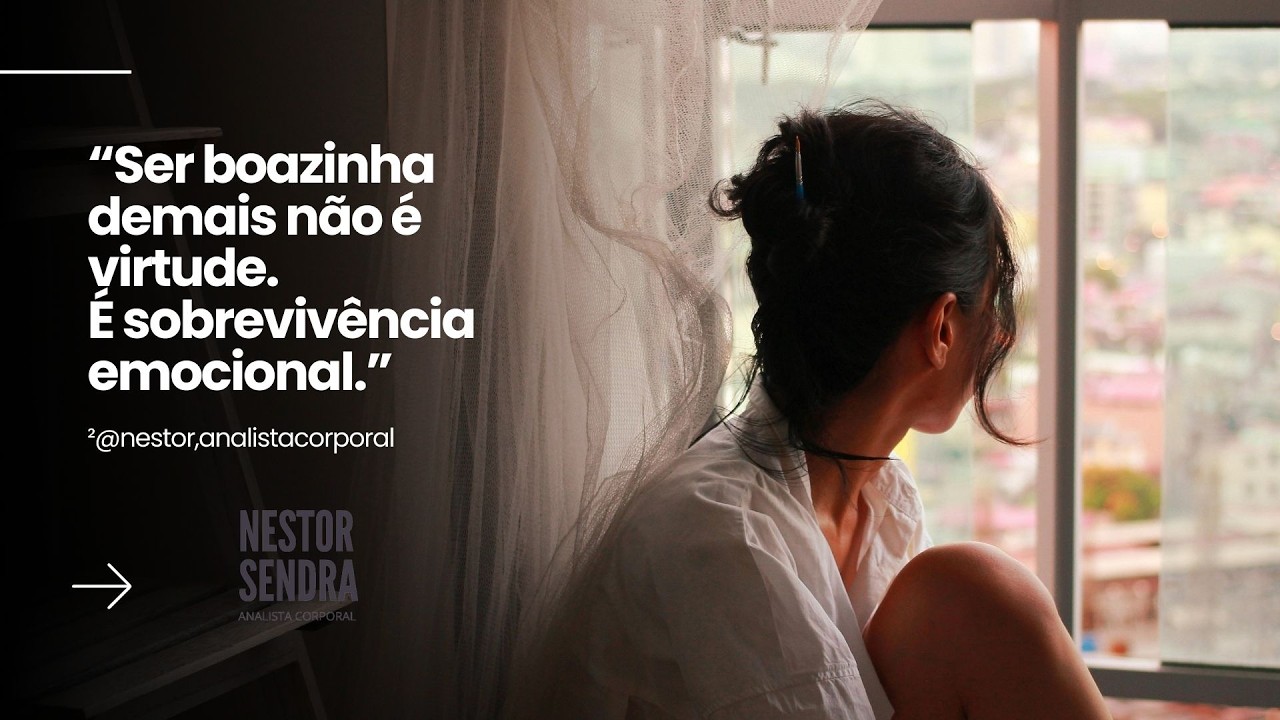 Ser boazinha demais não é virtude. É sobrevivência emocional