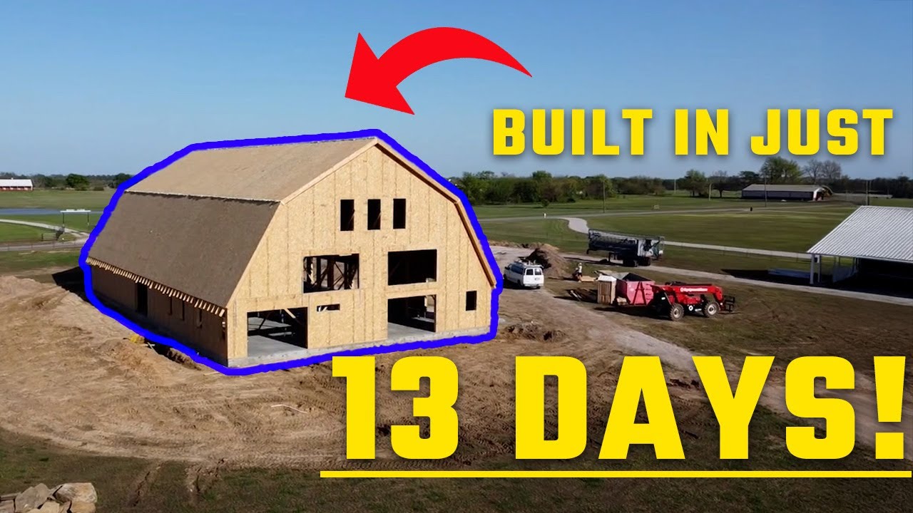 GIANT SIPS Barndominium - $40/SQ FT!!?!