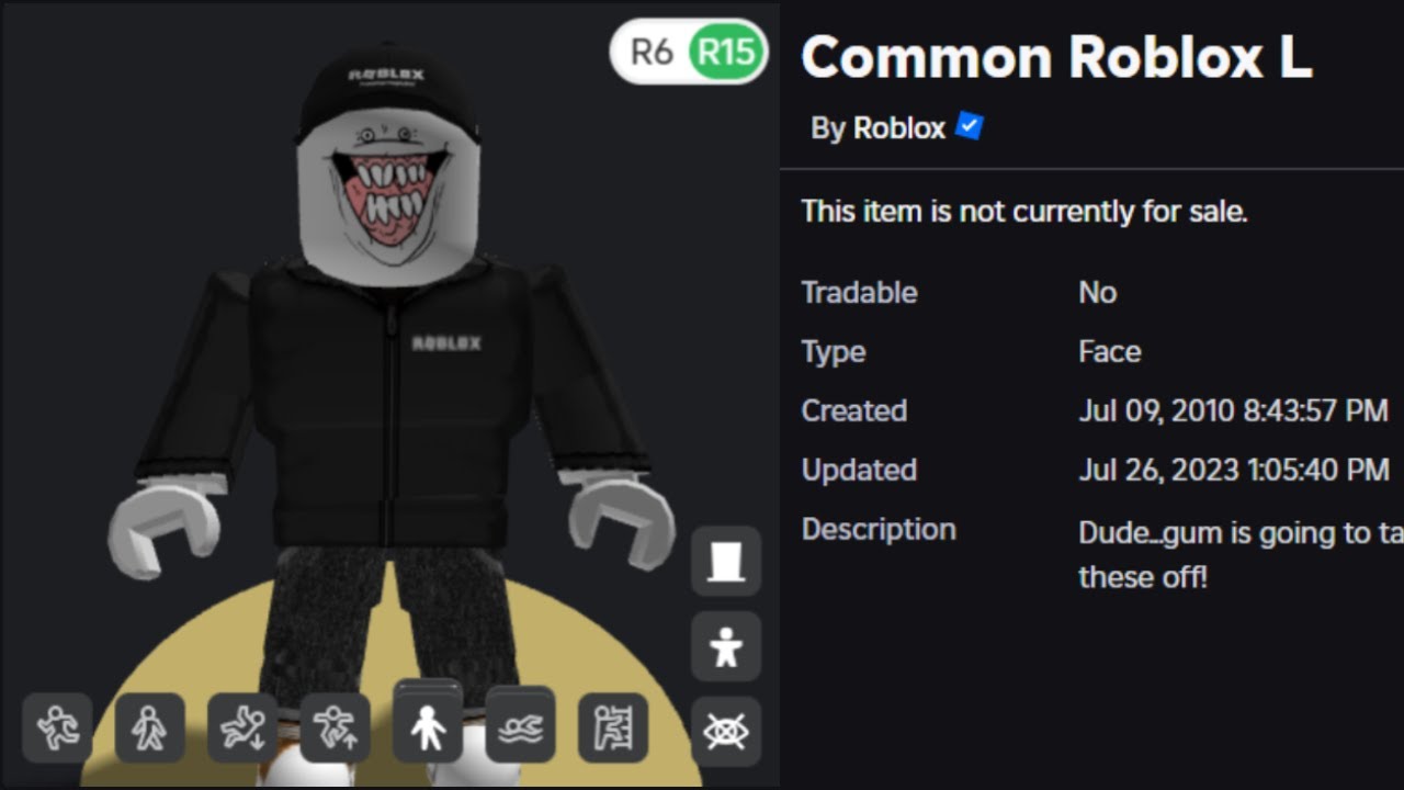 The Rapid Decline Of Roblox Faces.