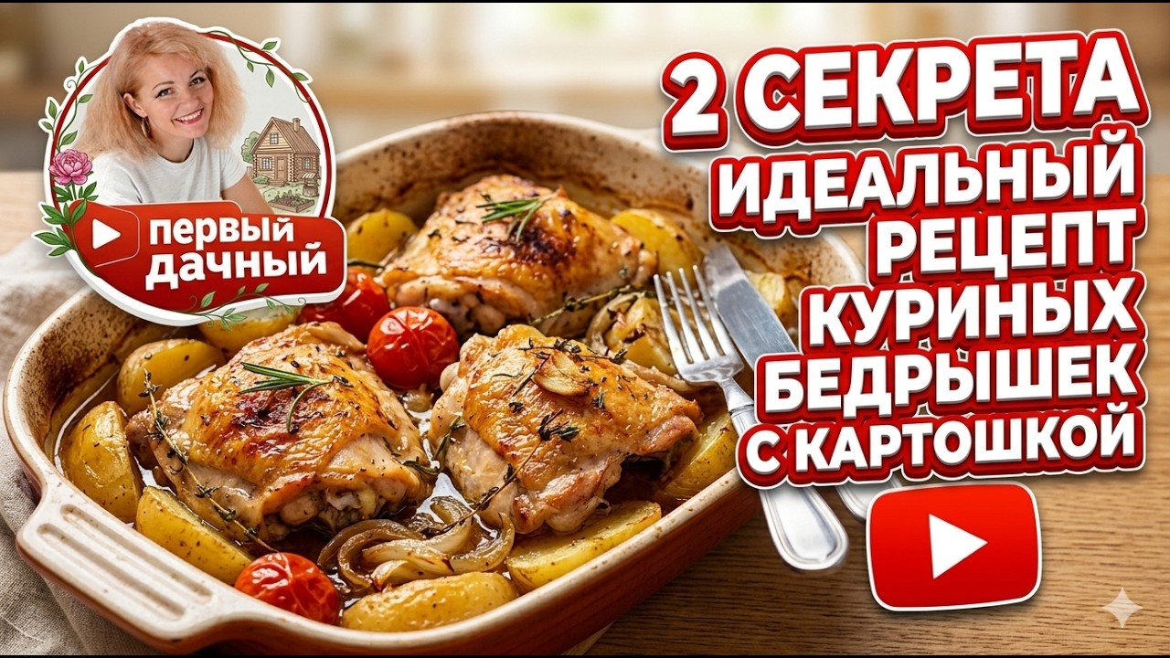 PERFECT BAKED CHICKEN WITH POTATOES AND CARROTS