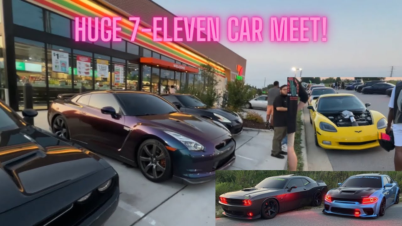 This 7-Eleven Car Meet and it Was Epic!