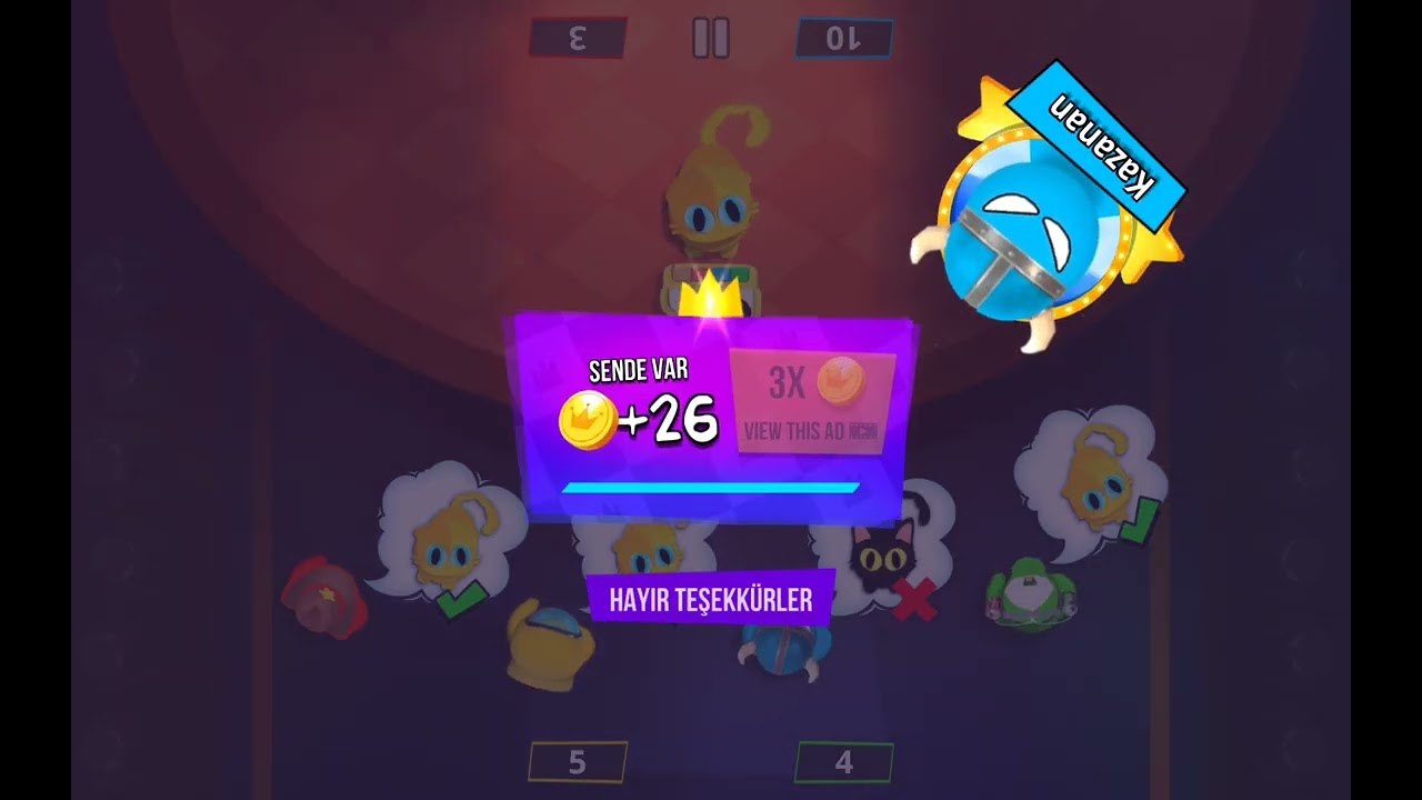 4 kişilik oyun