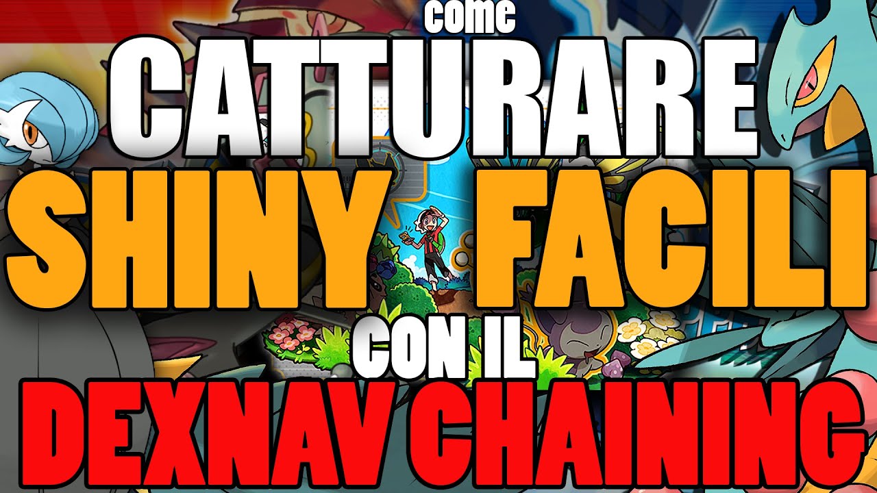 Come catturare Pokémon Shiny in maniera ridicola su OR AS con il NaviDex [Dexnav Chaining]