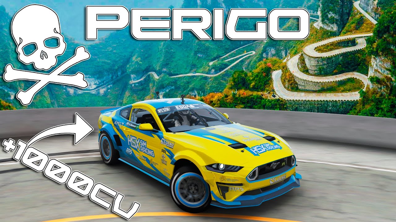 DESAFIO DE DRIFT NA MONTANHA MAIS PERIGOSA DA CHINA! - Assetto Corsa