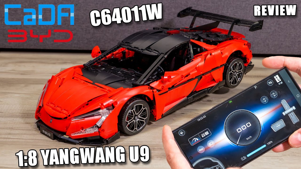 CADA BYD 1:8 Yangwang U9 Review | Cada C64011W Showcase | CaDA 2025 | RC Super Sport Dancing Car