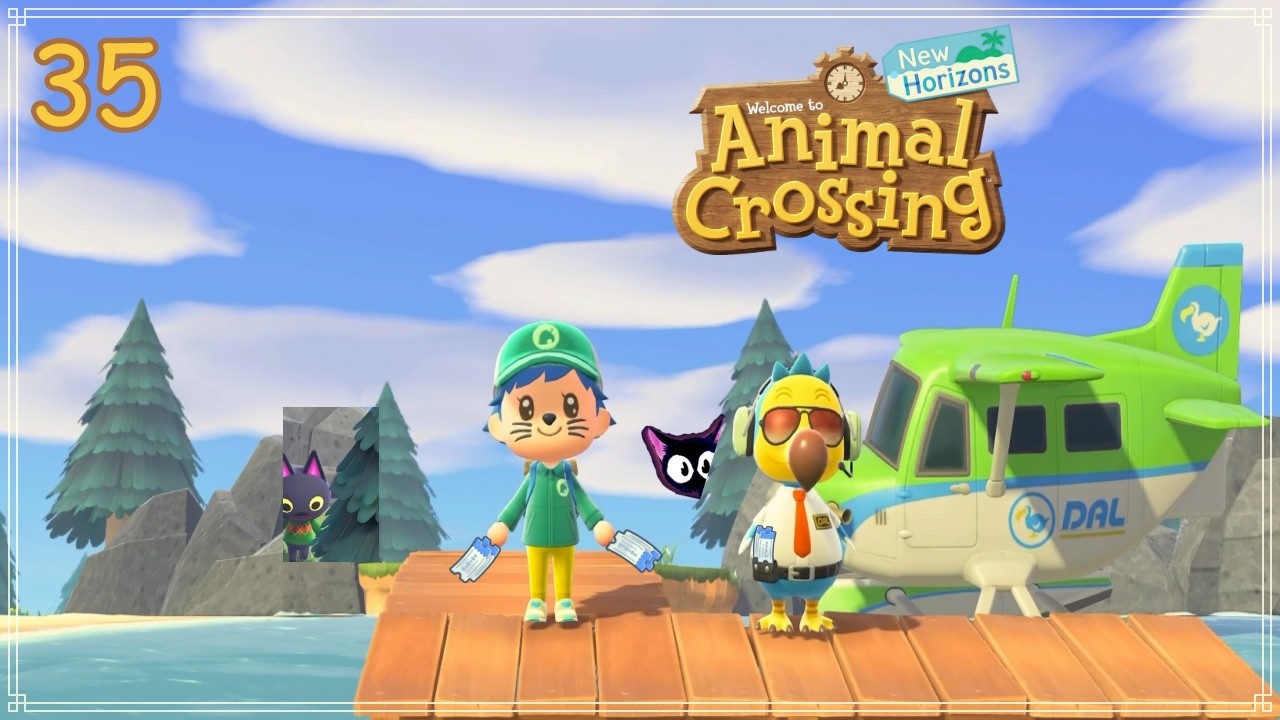 Animal Crossing: New Horizons #35 - Po długich poszukiwaniach (46 biletów) mamy kota to KIKI !