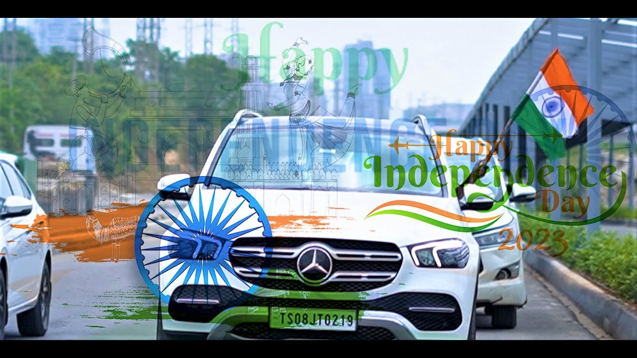 Independence day 77 Car Rally 2023 Hyderabad | VR Everywhere