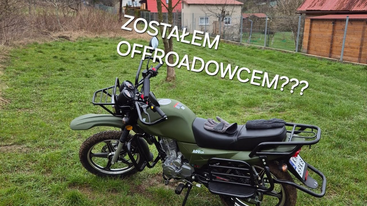 Romet ADV 125 i pierwsze BŁOTO? Zaledwie 50km przebiegu!!!