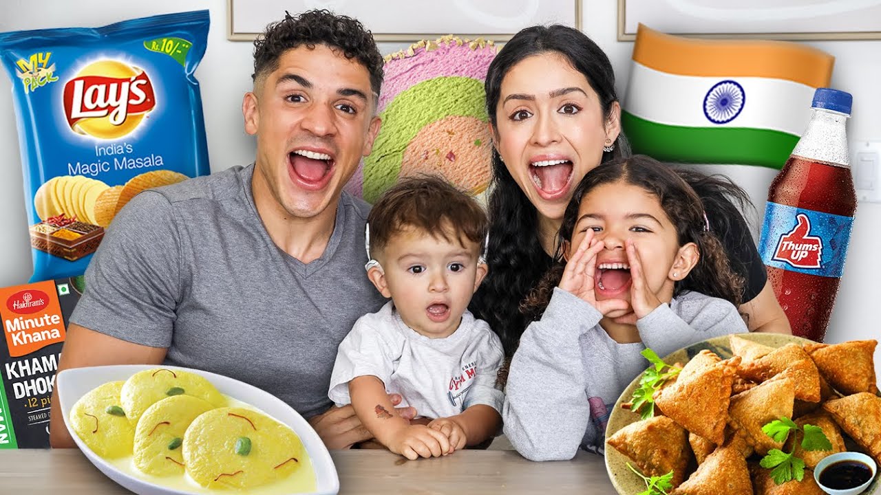 Eating ONLY INDIAN FOOD For 24 Hours
