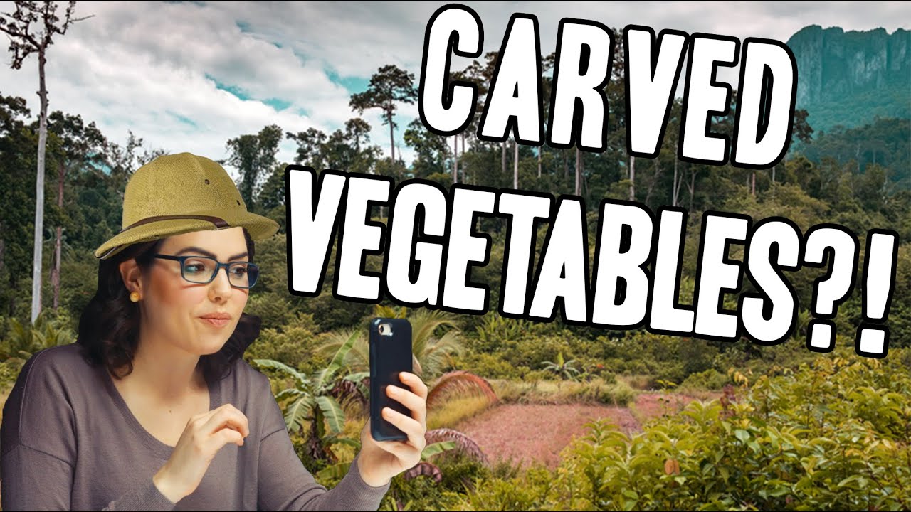 Is this Carved Vegetable a Rare Gemstone?!