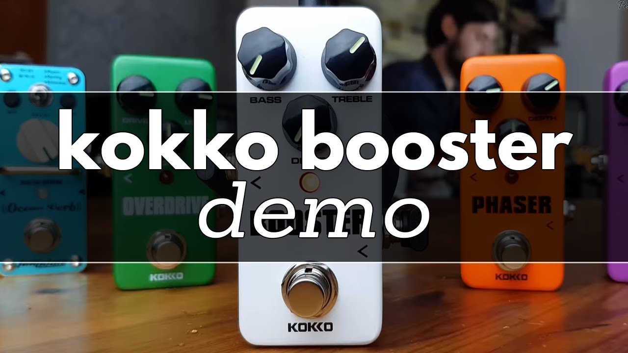 Kokko Booster Guitar Sound Demo