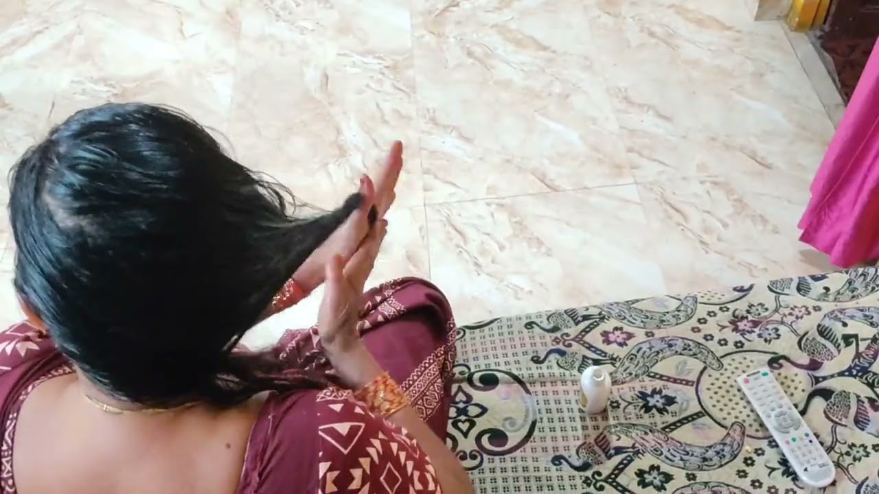 Heavy Hair Oiling //Long Hair Hair oiling ☺