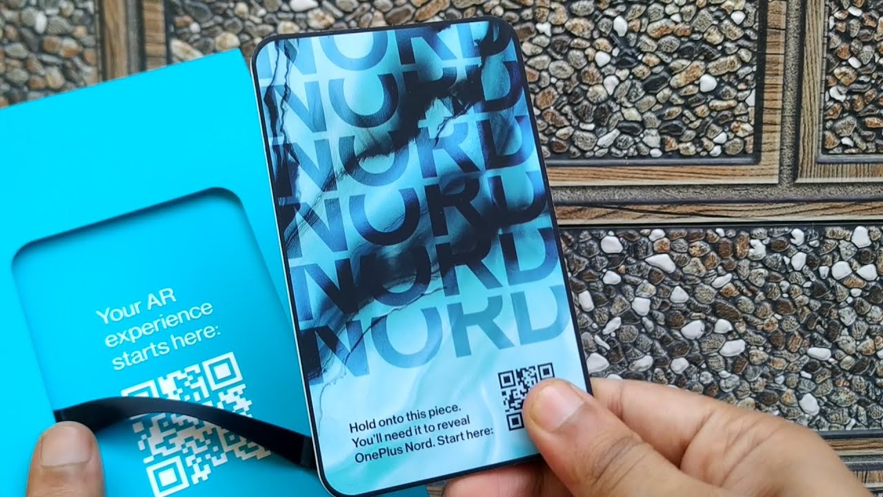 Oneplus Nord AR Launch Invitation Unboxing