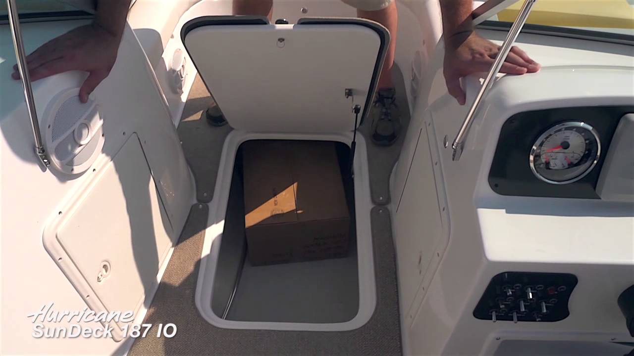 Hurricane SunDeck 187 IO Product Walk-Through