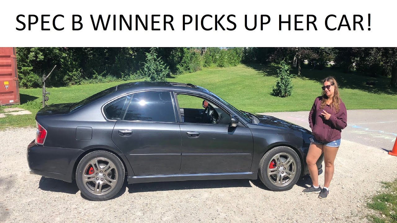 The Sticker Contest Spec B Meets Its New Owner!