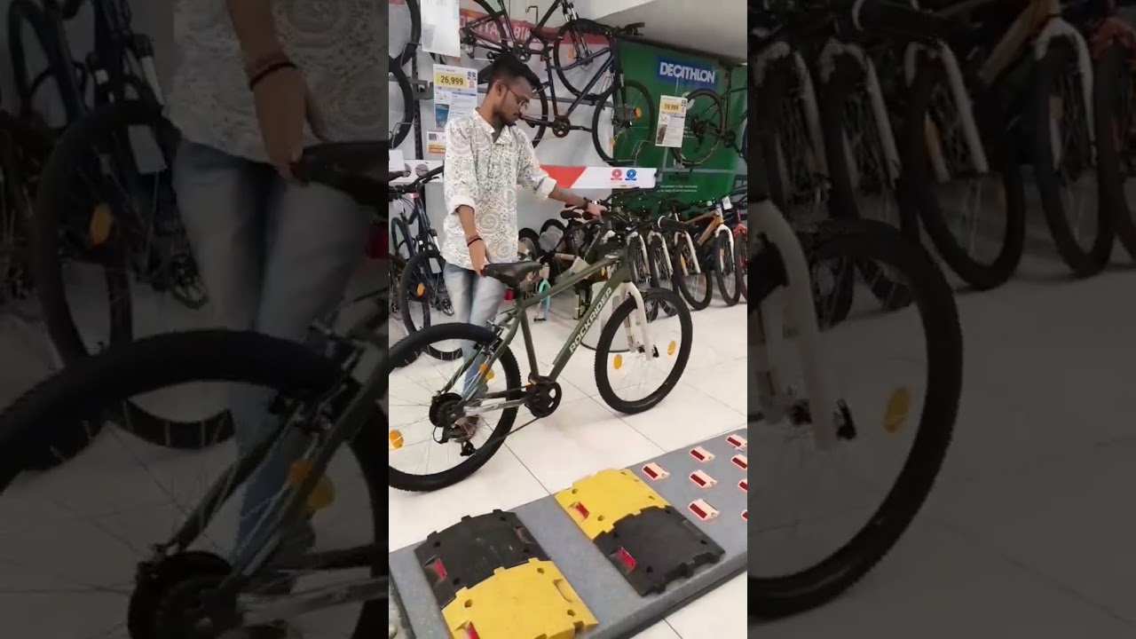Ride 🚴&zwj;♂️ at Decathlone Salt Lake | Kolkata #banglavlog #cycle #cycling #ride #shorts