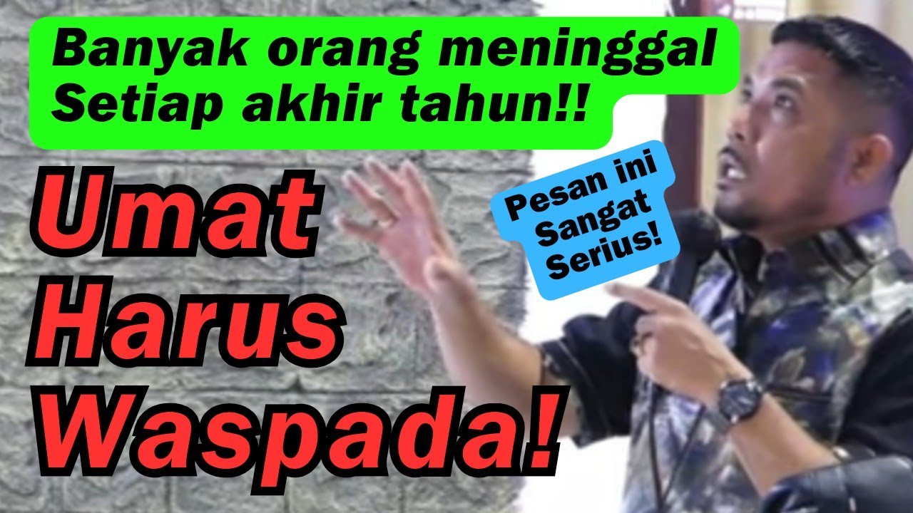 Khotbah tegas Pdt Mell Atock || Jemaat Harus siap Kalau Meninggal tahun ini, tidak sampai tahun 2026
